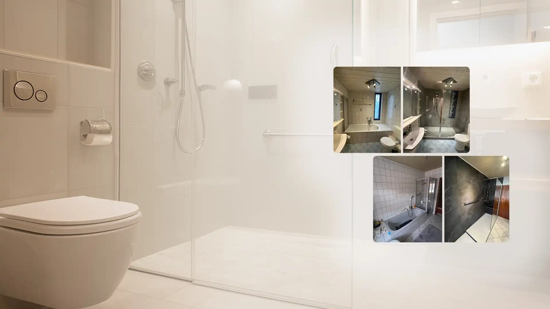 Ihr Traumbad: modern, sicher und in nur wenigen Tagen Realität