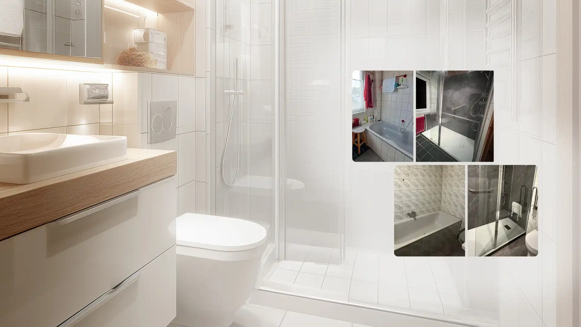 Neues Wohlfühlbad in Saarbrücken – komfortabel, pflegeleicht & maßgeschneidert umgesetzt