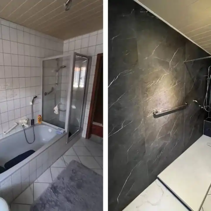 Fugenlose Badsanierung 55