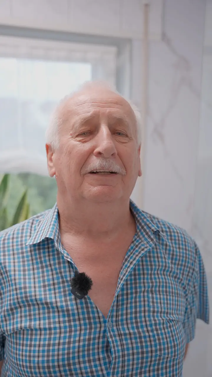 Michael Barainsky über den Umbau mit Profi-Dusch